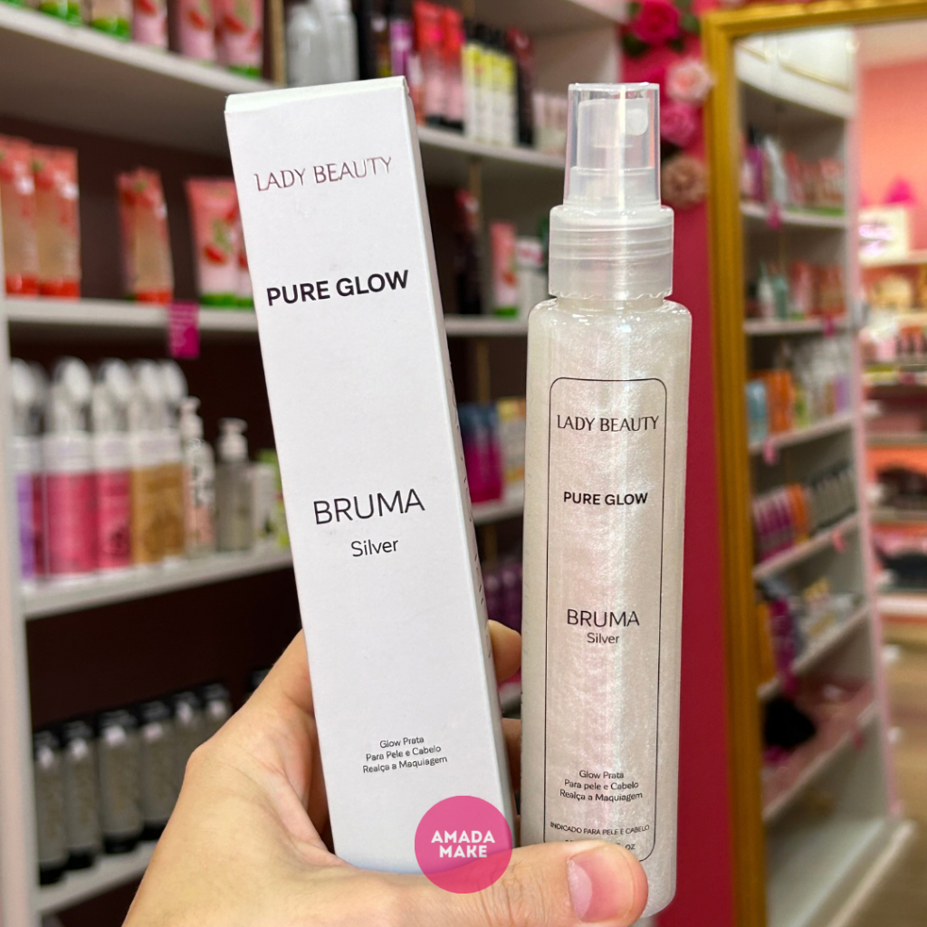 Bruma Iluminadora Pure Glow Silver Lady Beauty