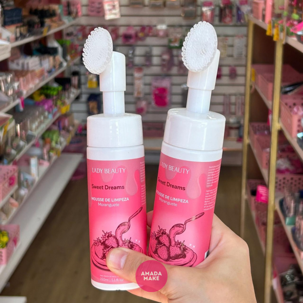 Sabonete Mousse Moranguete Lady Beauty