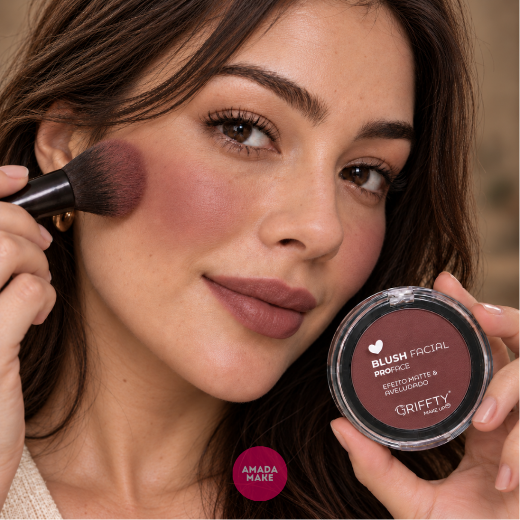 Blush  Compacto Griffty – Cor 09