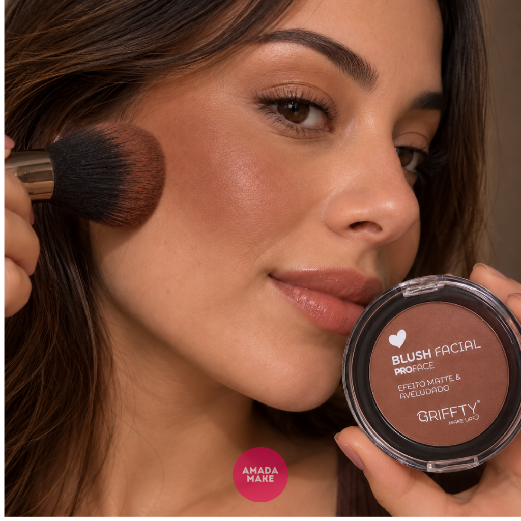 Blush  Compacto Griffty – Cor 13