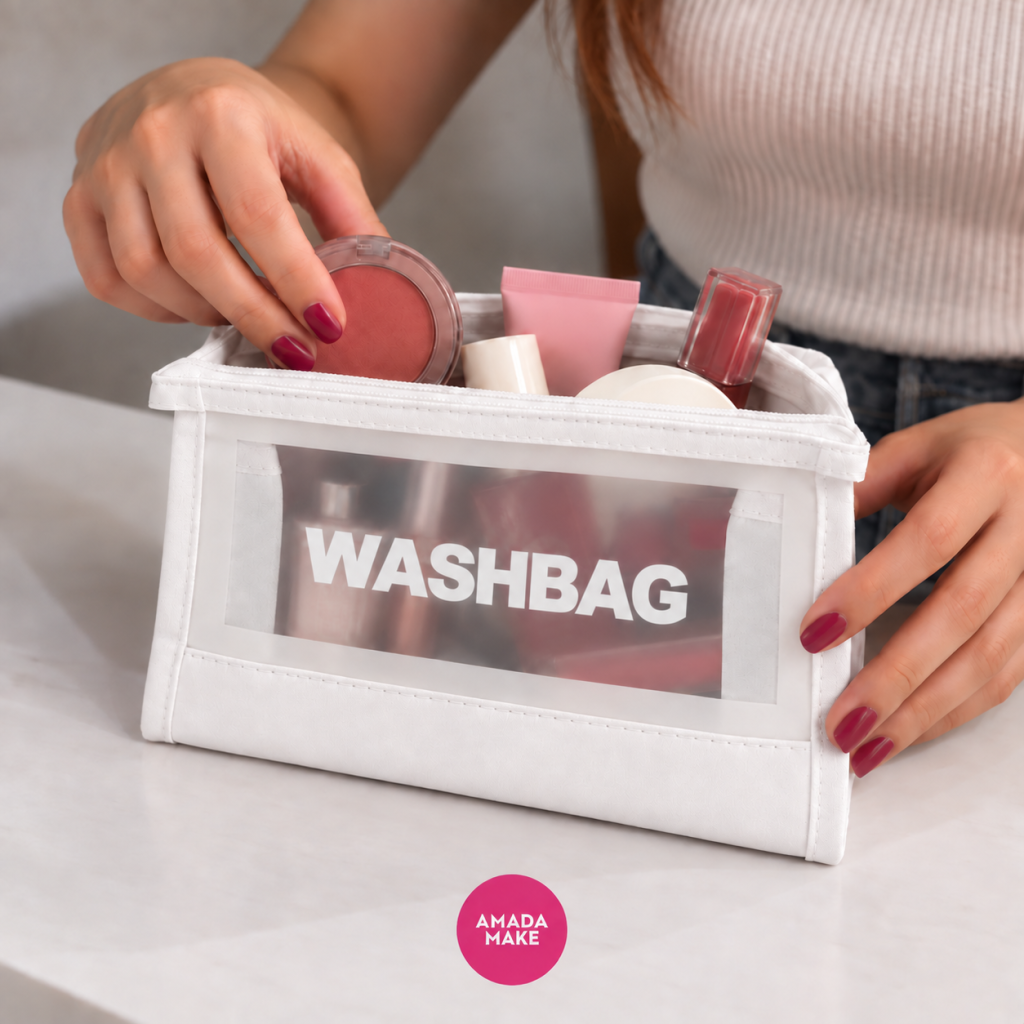 Necessaire Washbag Branca