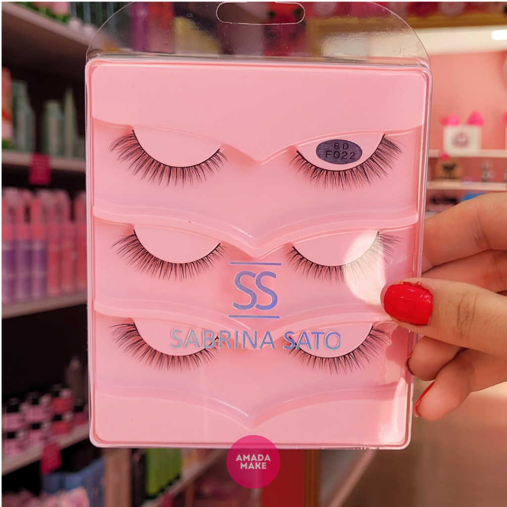 Cílios Postiços Sabrina Sato 3 Pares - F022