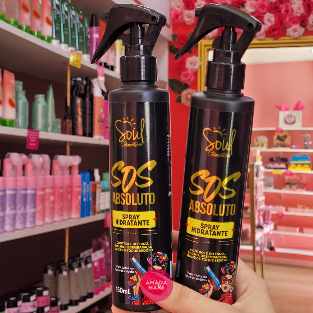 Spray Hidratante Capilar SOS Absoluto Soul Cosméticos