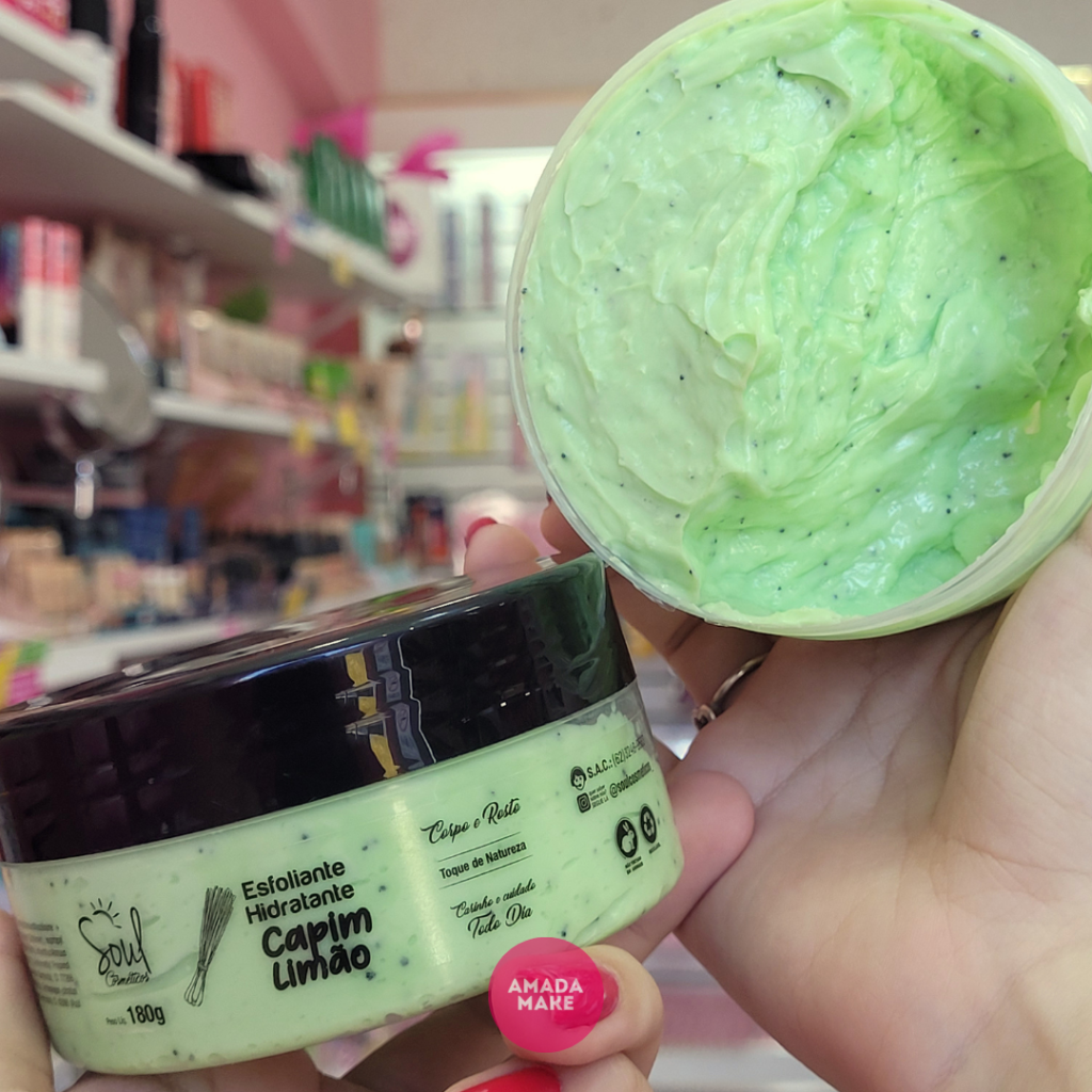 Esfoliante Hidratante Capim Limão Soul Cosméticos