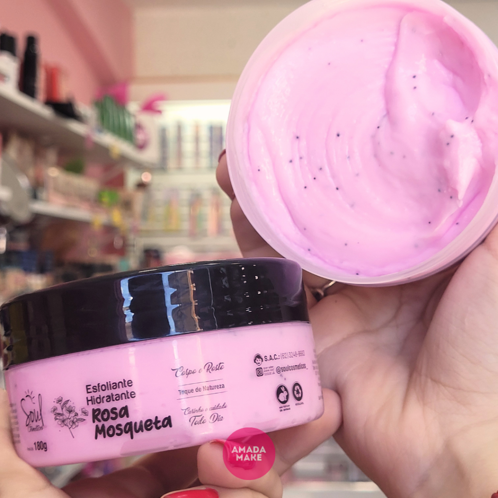 Esfoliante Hidratante Rosa Mosqueta Soul Cosméticos