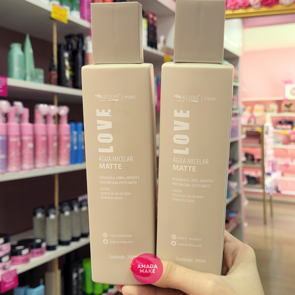 Água Micelar Matte Love Max Love
