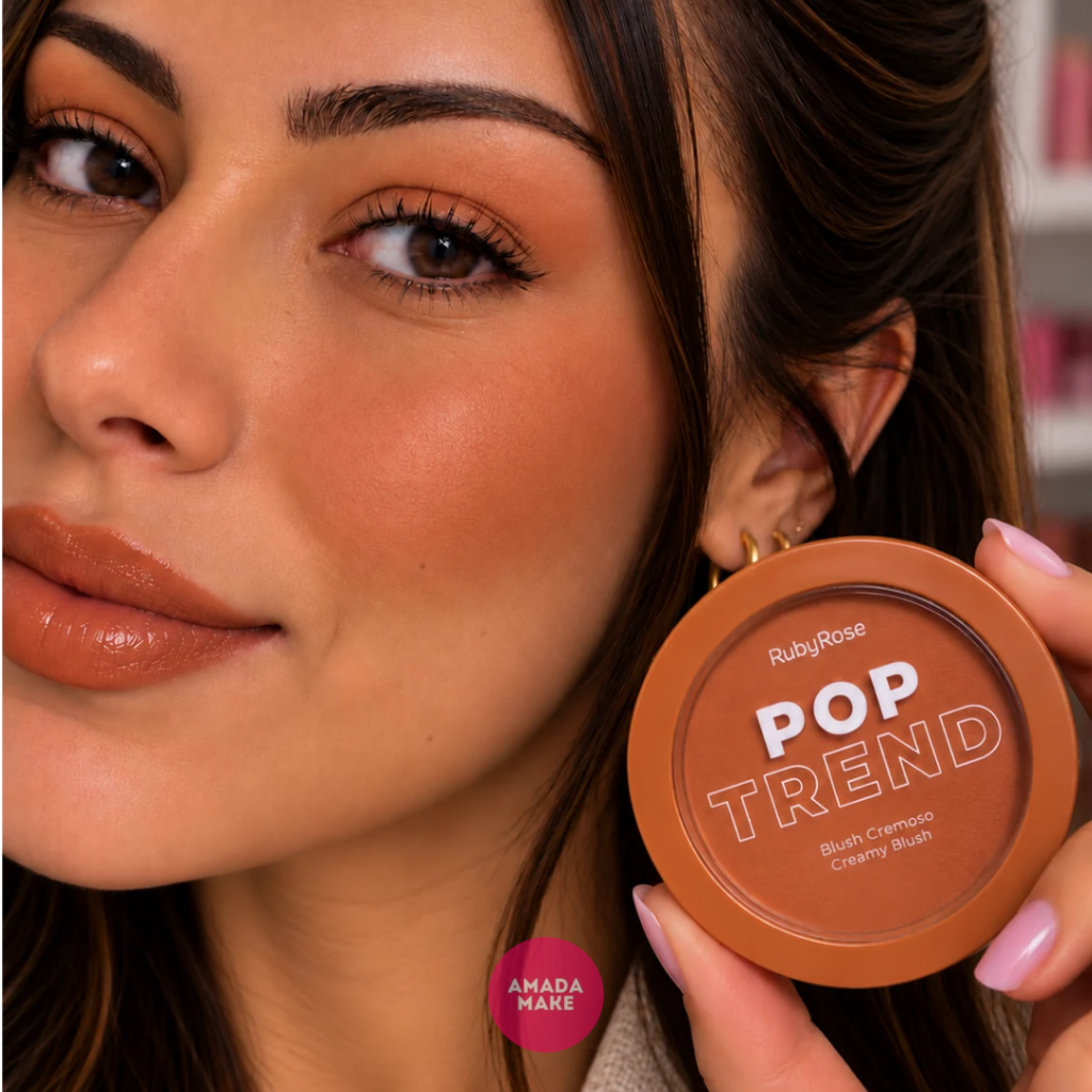 Blush Cremoso Pop Trend Ruby Rose - PT50