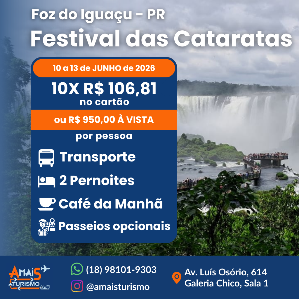 FOZ DO IGUAÇU - JUNHO 2026