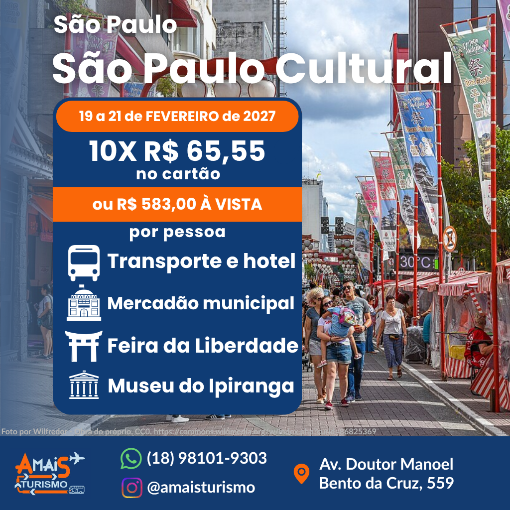 SÃO PAULO CULTURAL - FEVEREIRO DE 2027