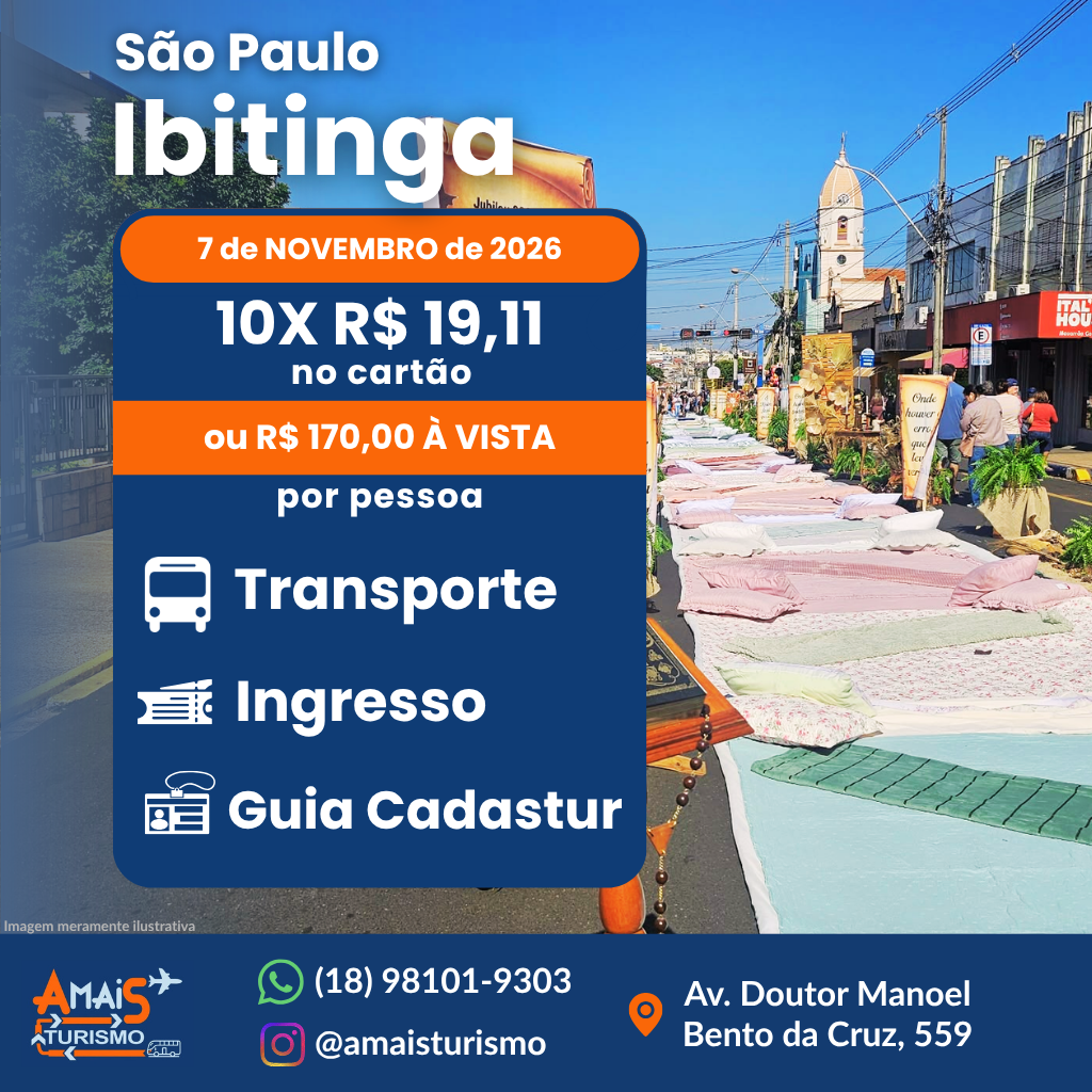 IBITINGA - NOVEMBRO 2026