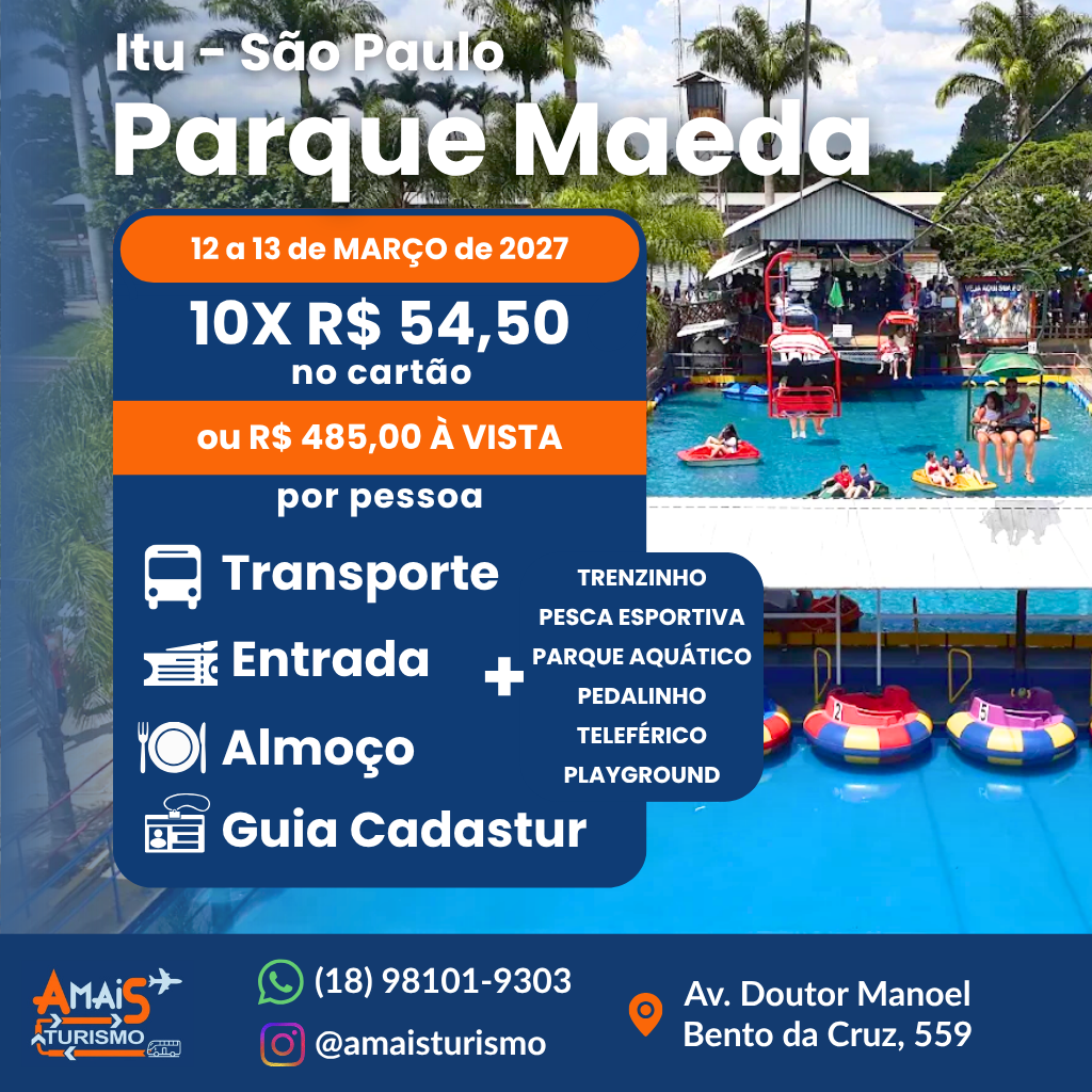 PARQUE MAEDA EM ITU - MARÇO DE 2027
