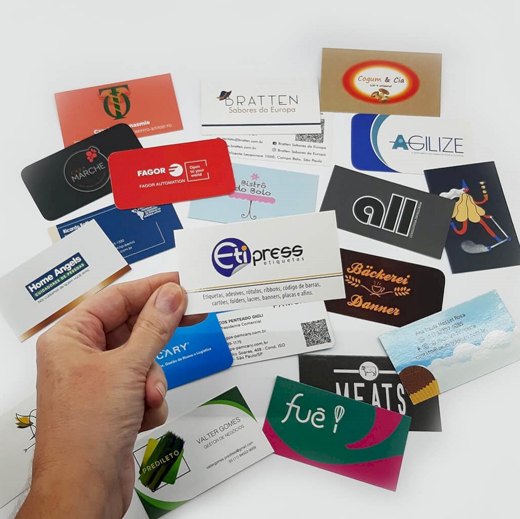 Cartão de visita 1.000un Frente