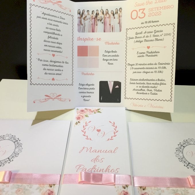 Manual dos Padrinhos livreto (Manual L - 06) Rose