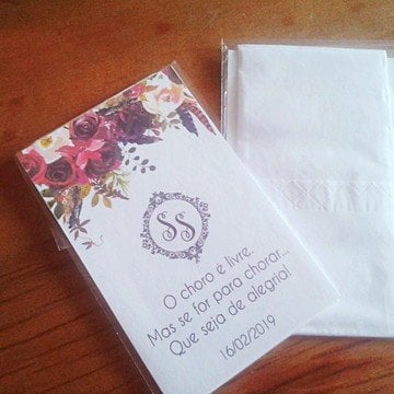 Lágrimas de Alegria (Lágrimas - 02) Floral Marsala