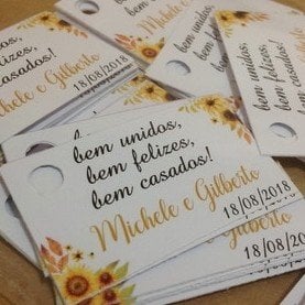 Tag Agradecimento (Diversos - 24) Bem Casados