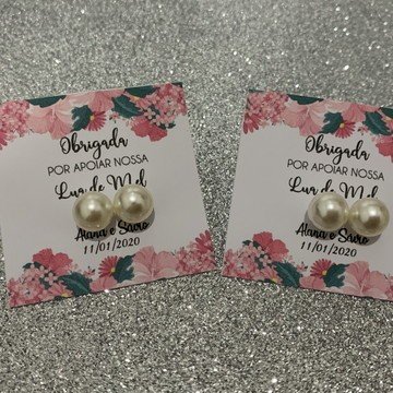 Par de Brincos + Tag (Diversos - 25) Tag Par de brinco 