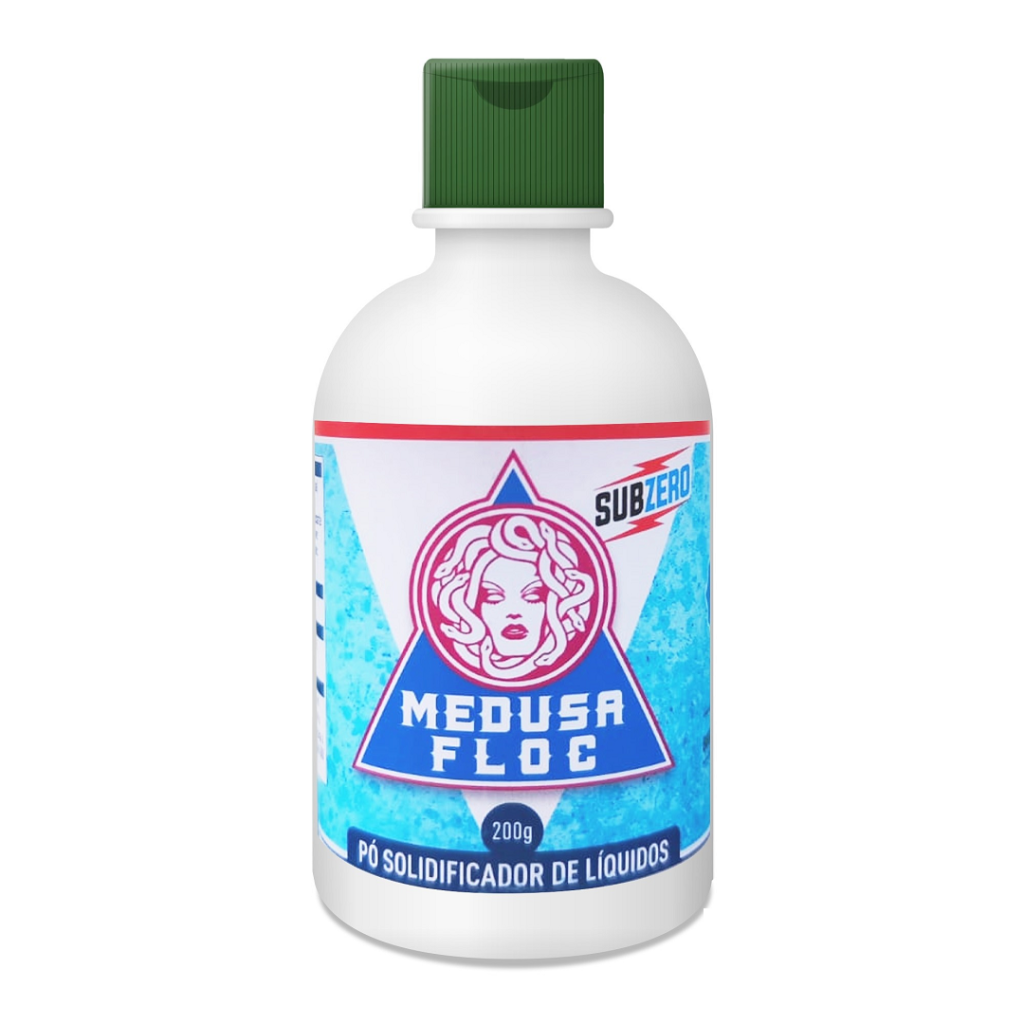 Solidificador De Líquidos Medusa Floc Sub Zero - 200g