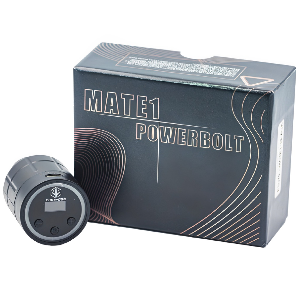 Fonte sem fio bateria portátil para tatuagem poseidon