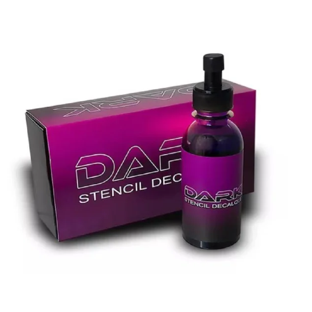 Tinta decalque dark stencil 