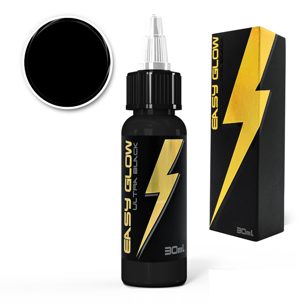 Tinta Easy Glow Ultra Liner Black - 30ml