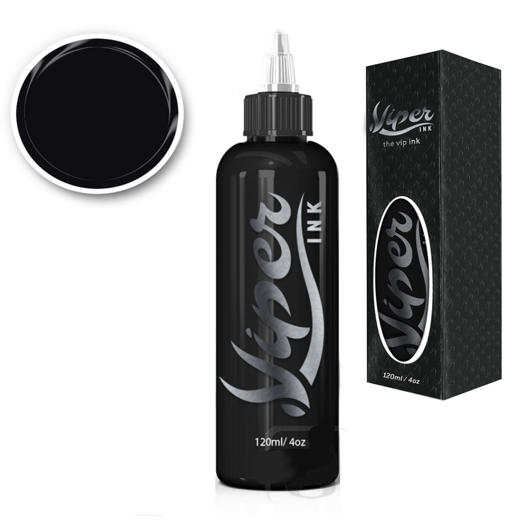 Tinta Viper Ink Preto Turbinado - 120ml