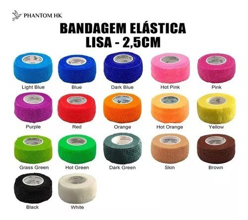 Bandagem phantom 2,5cm - 1un
