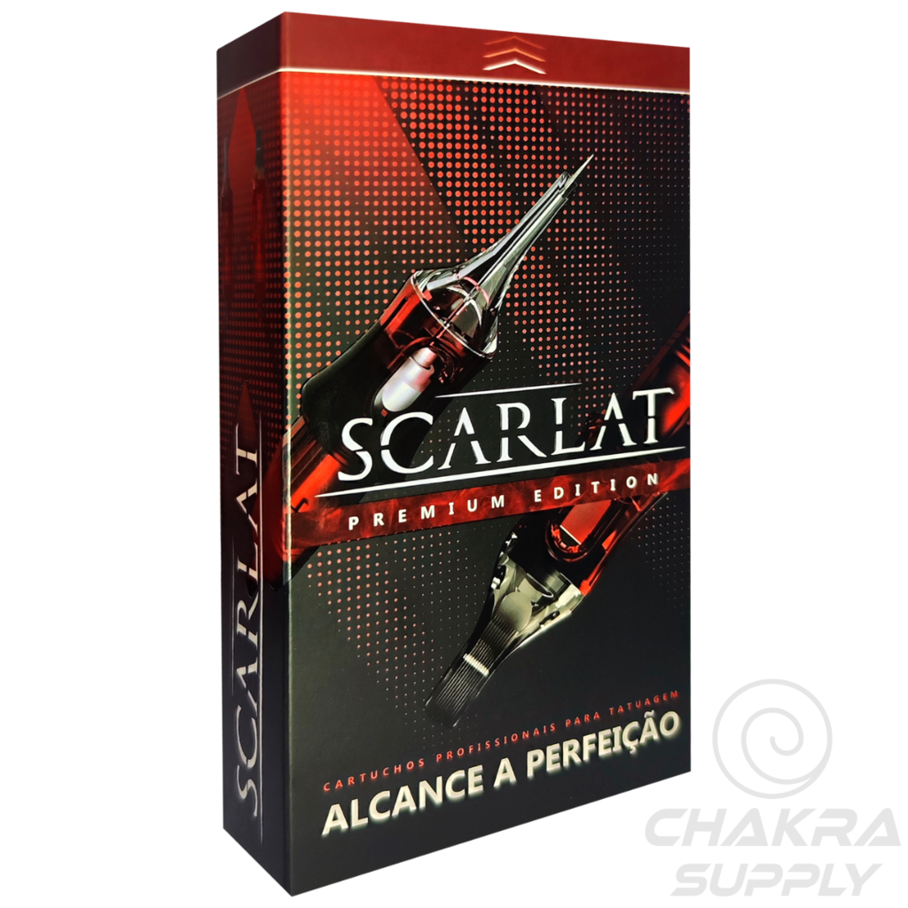 Cartuchos c/ agulhas Scarlat