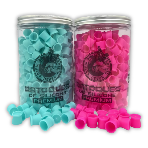 Batoque De Silicone Artpig Premium - 300 Unds