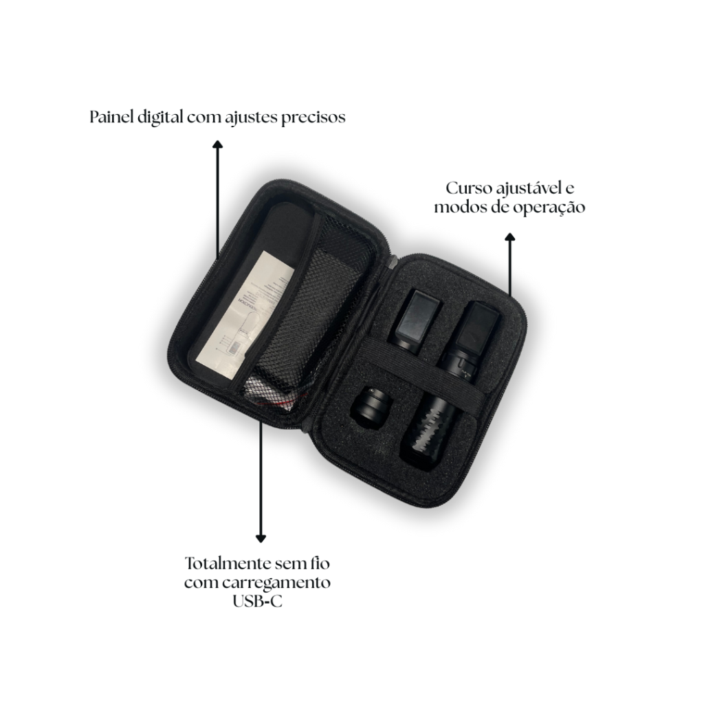 Máquina pen madelon aston - Preto 