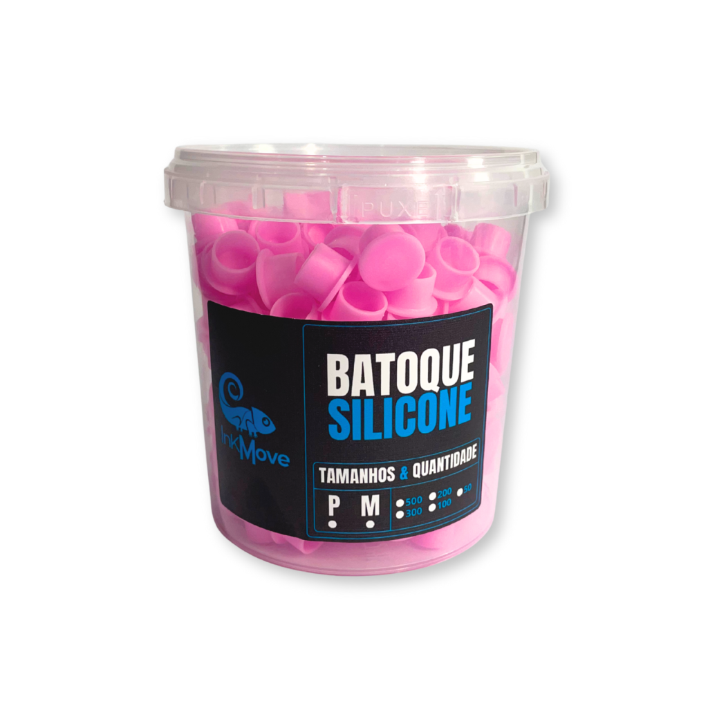 Batoque Ink Move silicone rosa P