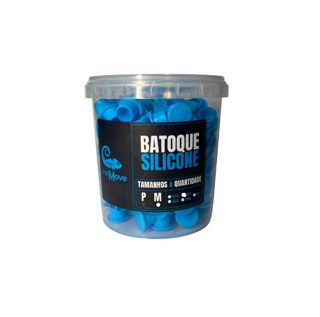 Batoque Ink Move Silicone azul p