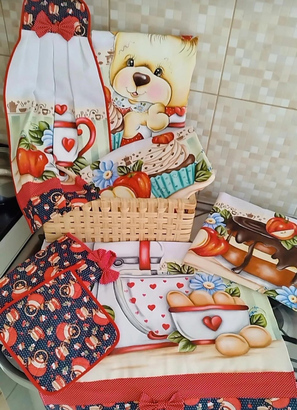 Combo bolo de maçã 
