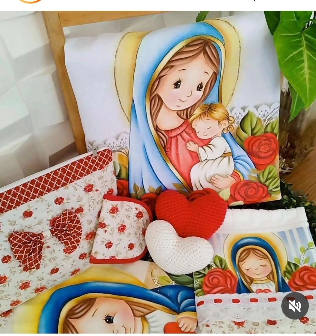 Santinhas para as mães 