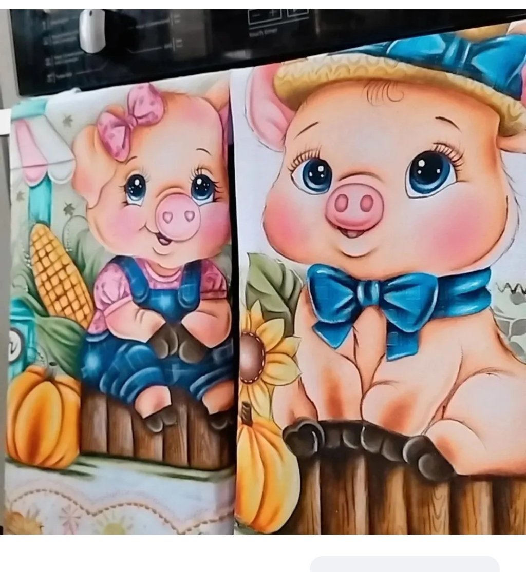 Porquinha barraquinha do amor e porquinho jubileu 