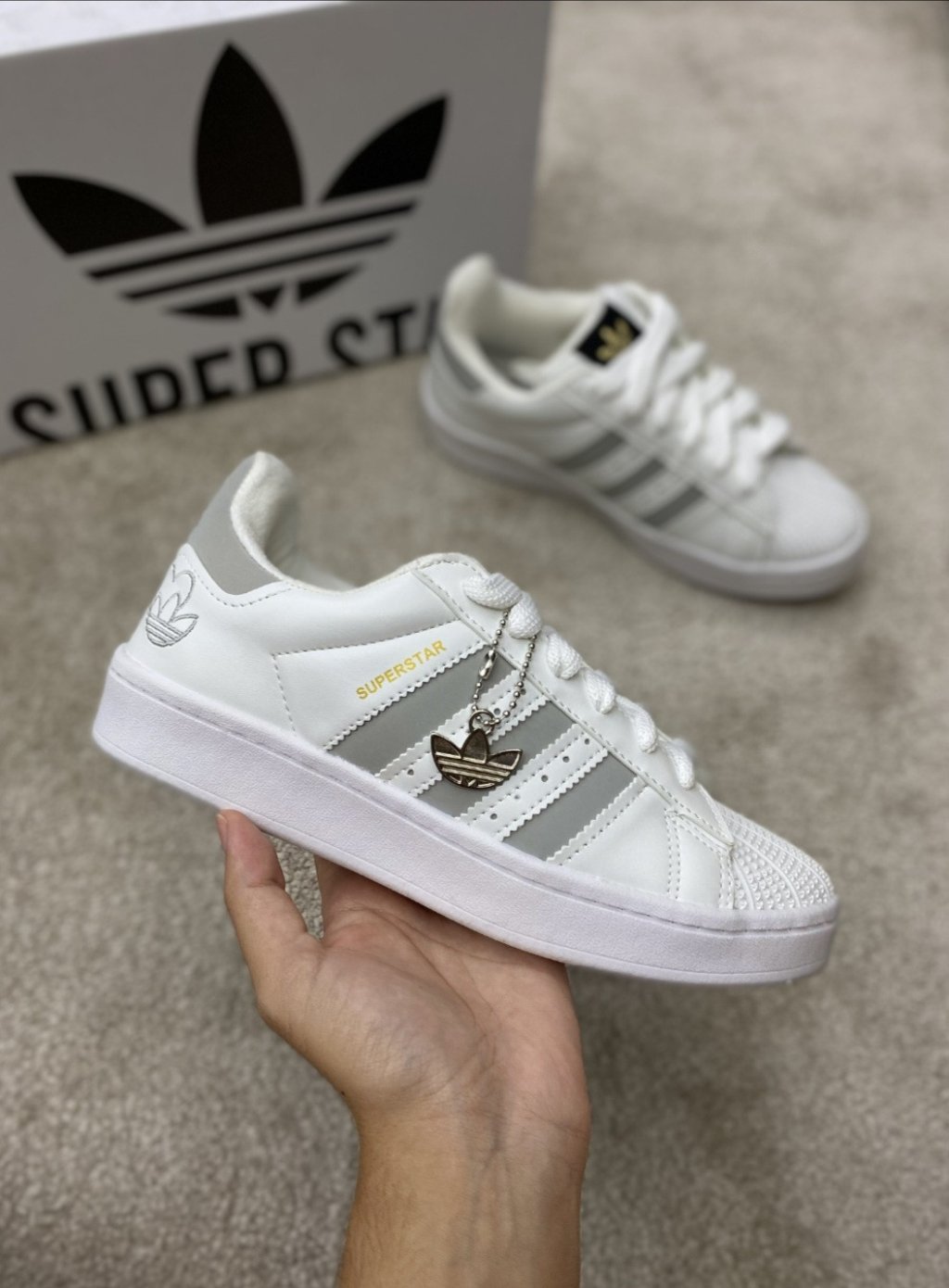 Super star bordado coração 