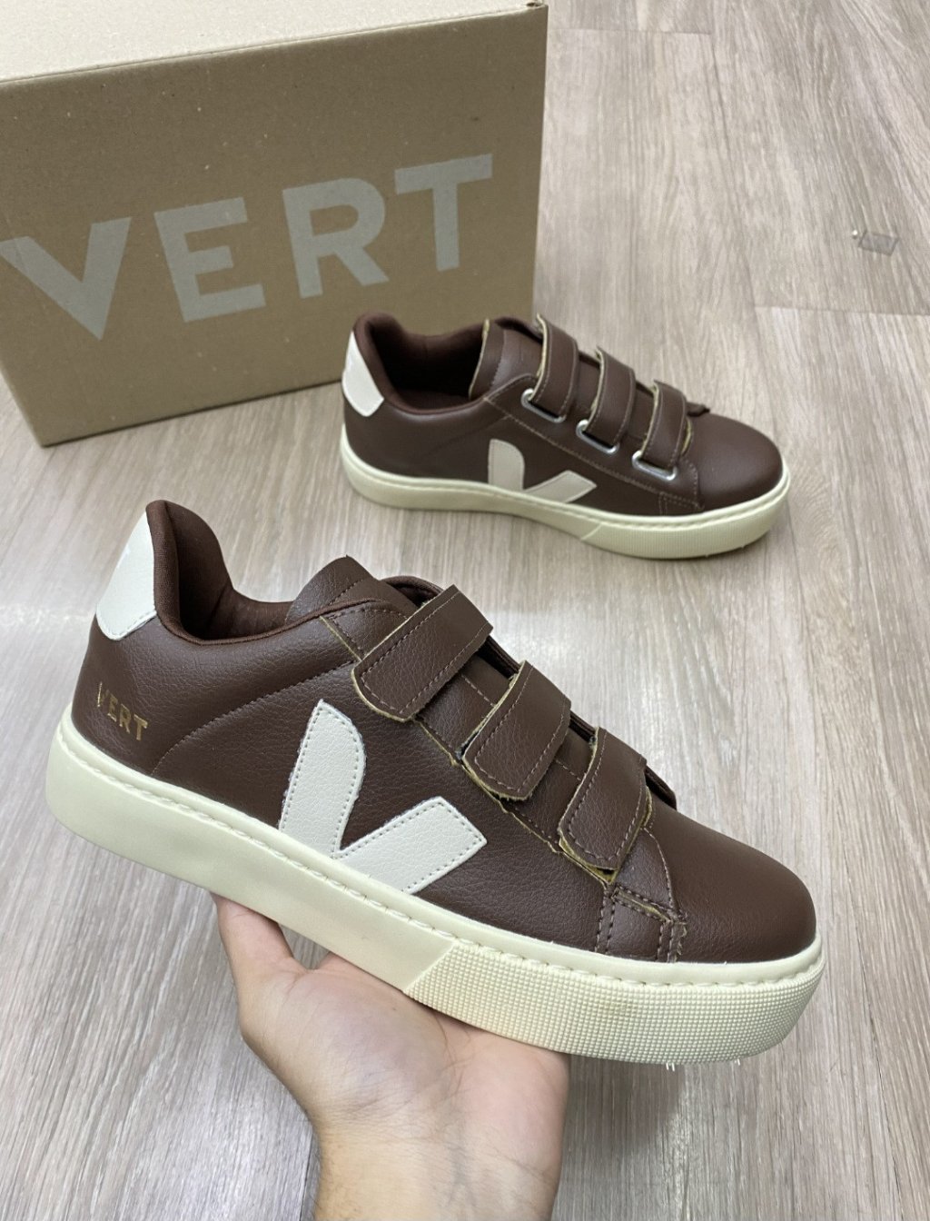 Vert velcro 