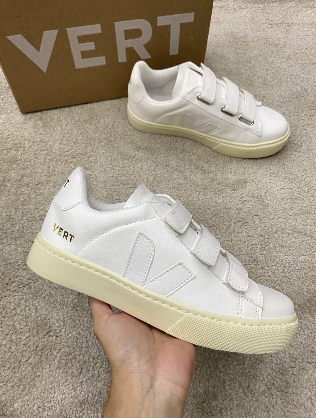 Vert velcro 