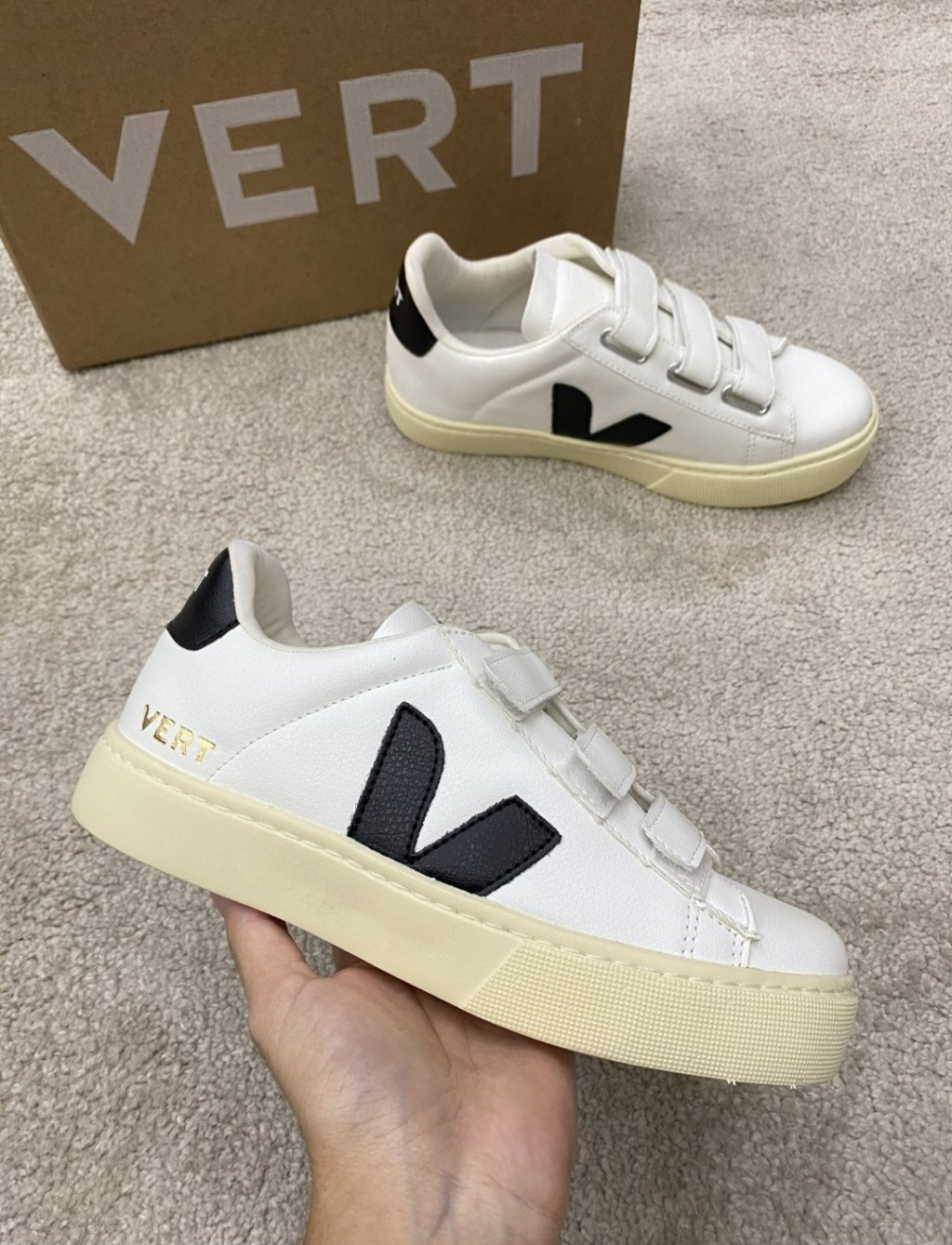 Vert velcro 