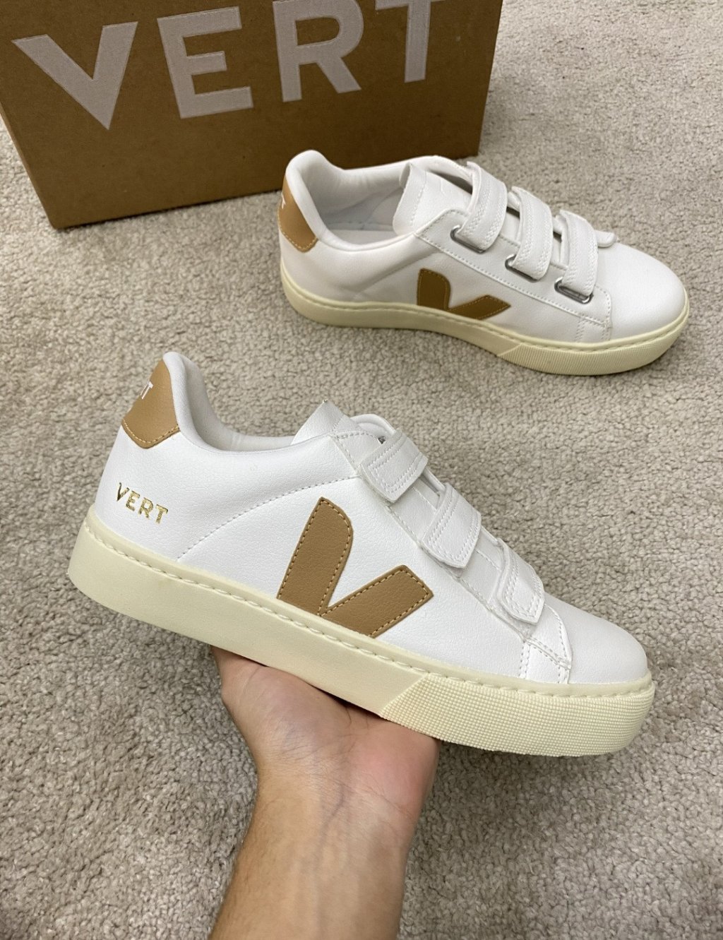 Vert velcro 