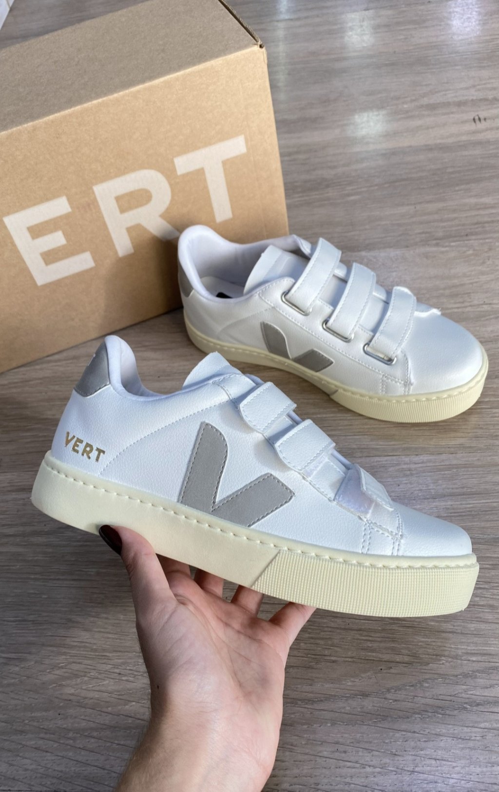 Vert velcro 