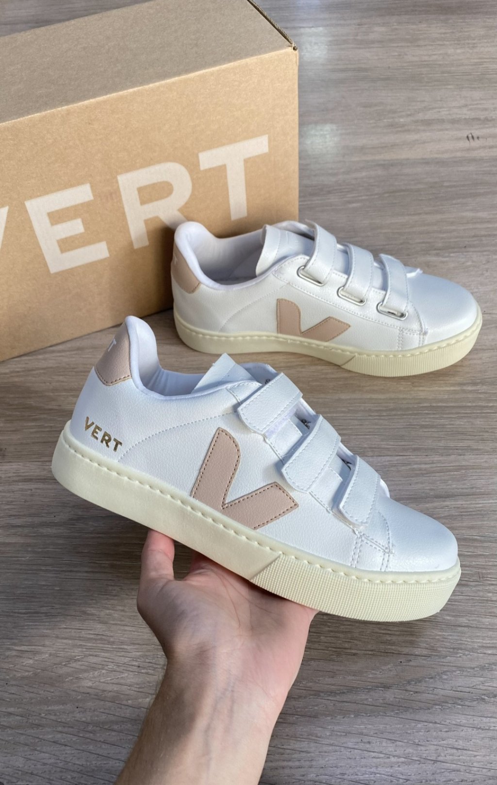 Vert velcro 