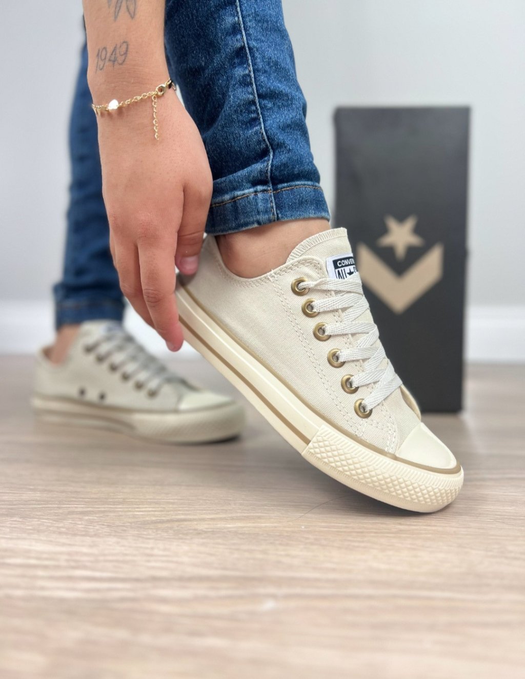 All star tecido 