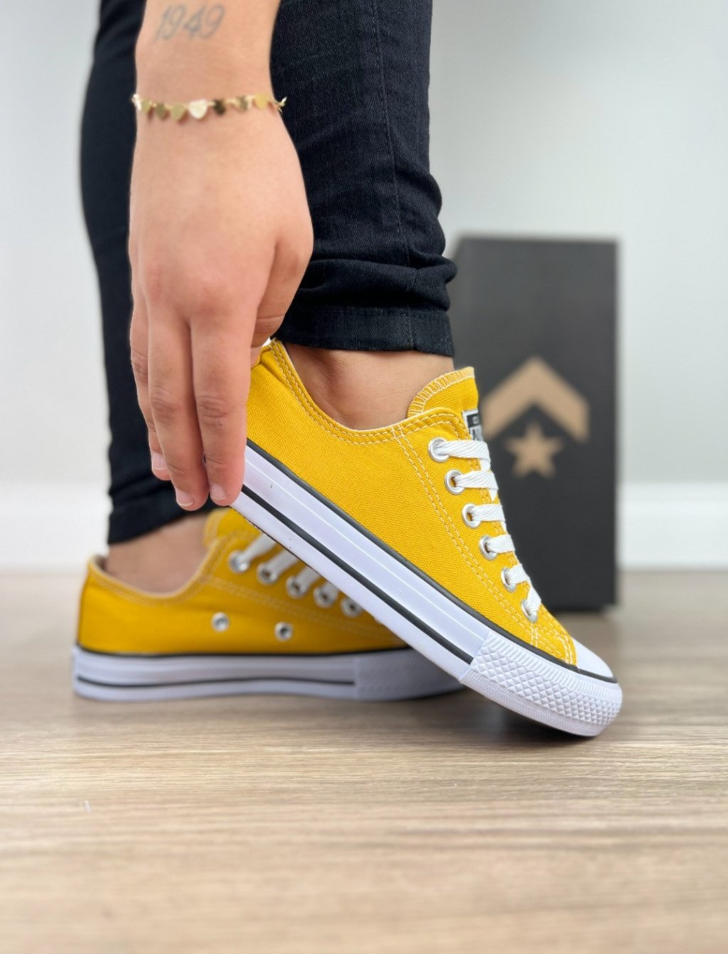 All star tecido 