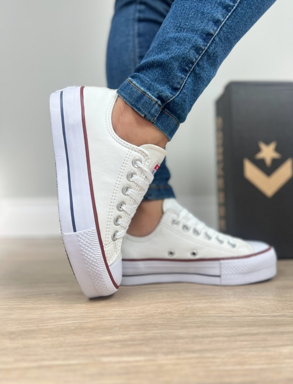 All star sintético plataforma 