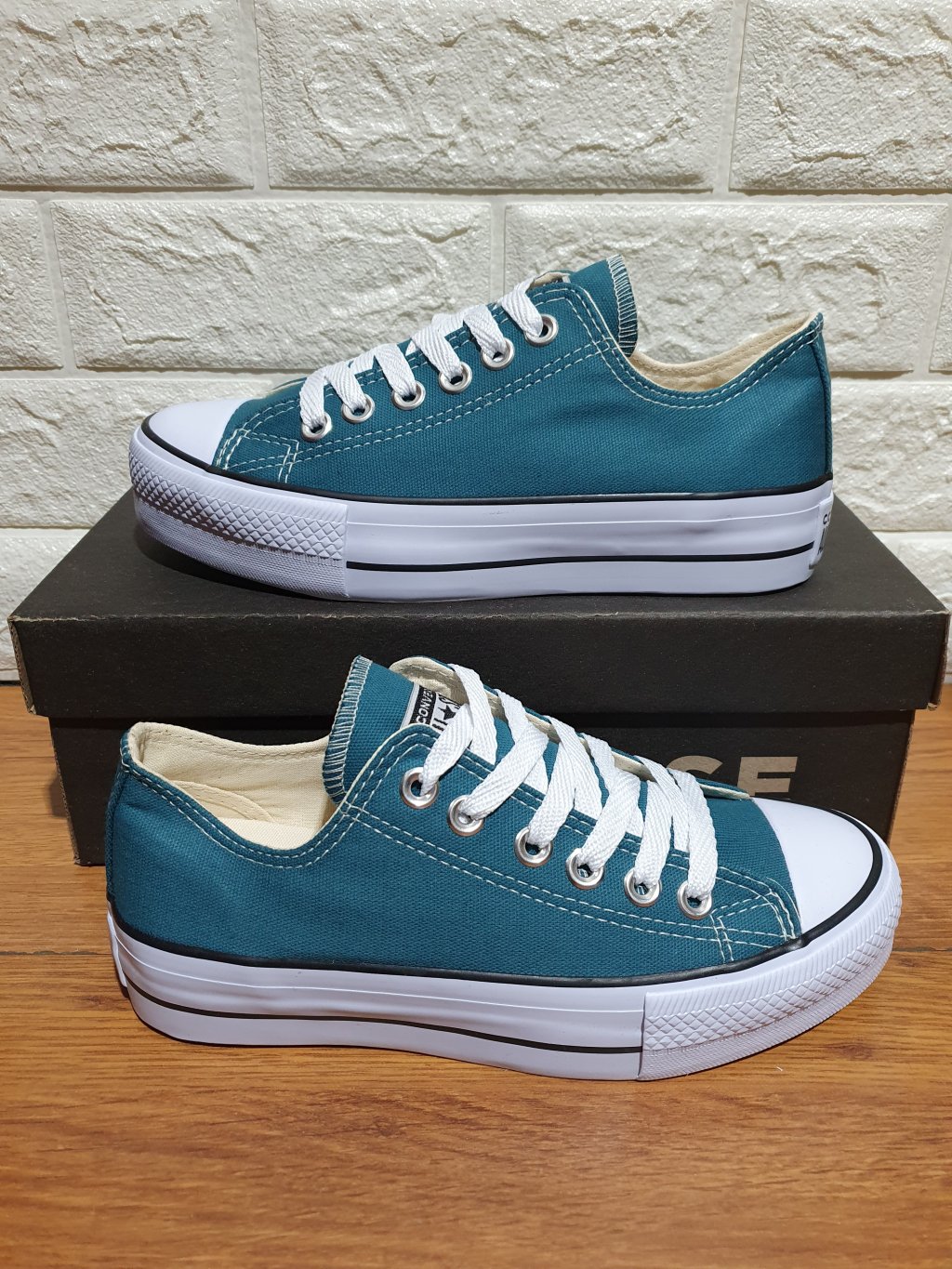 All star tecido plataforma 