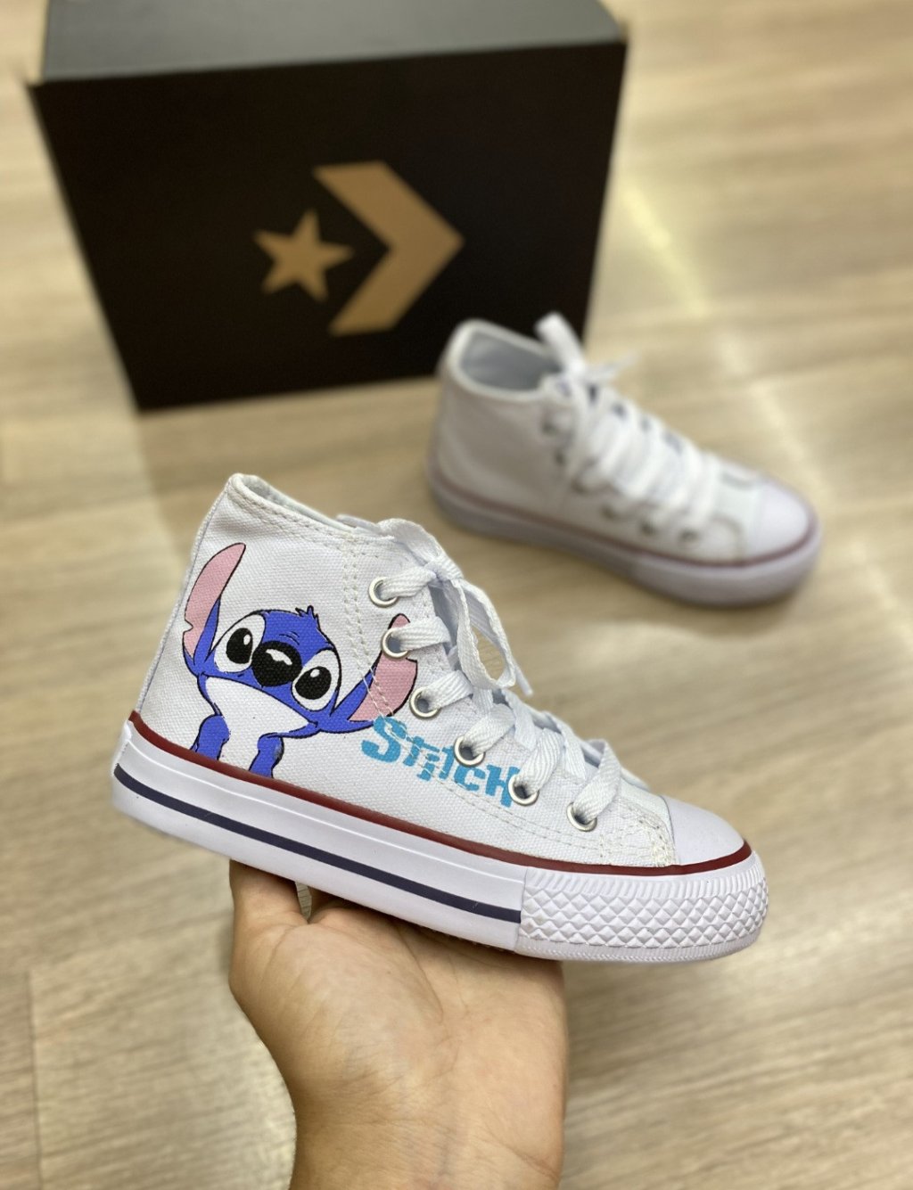 All star cano alto infantil 