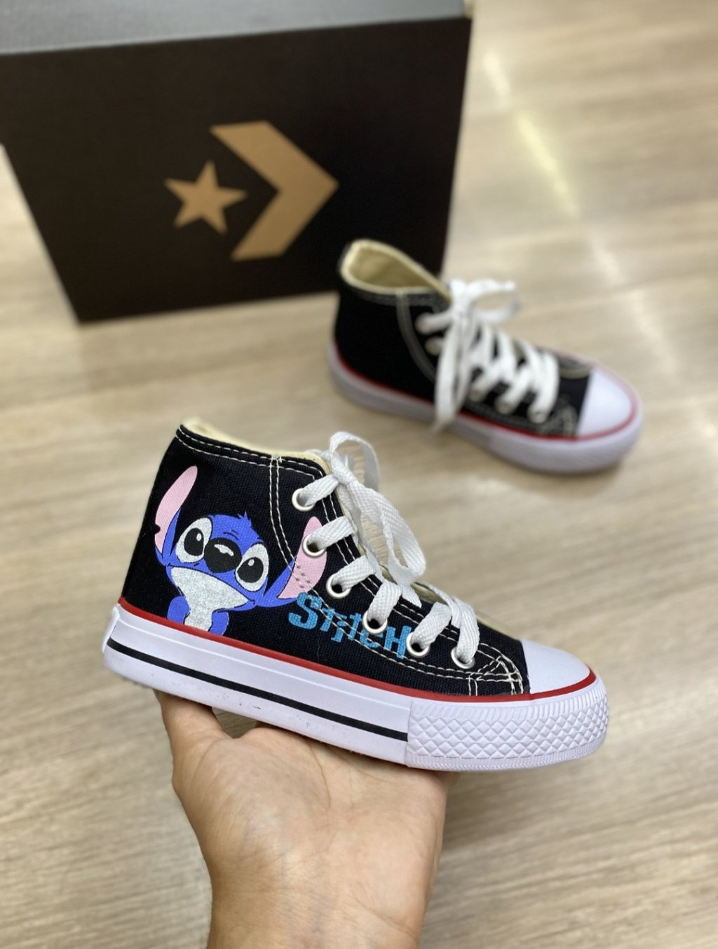 All star cano alto infantil 