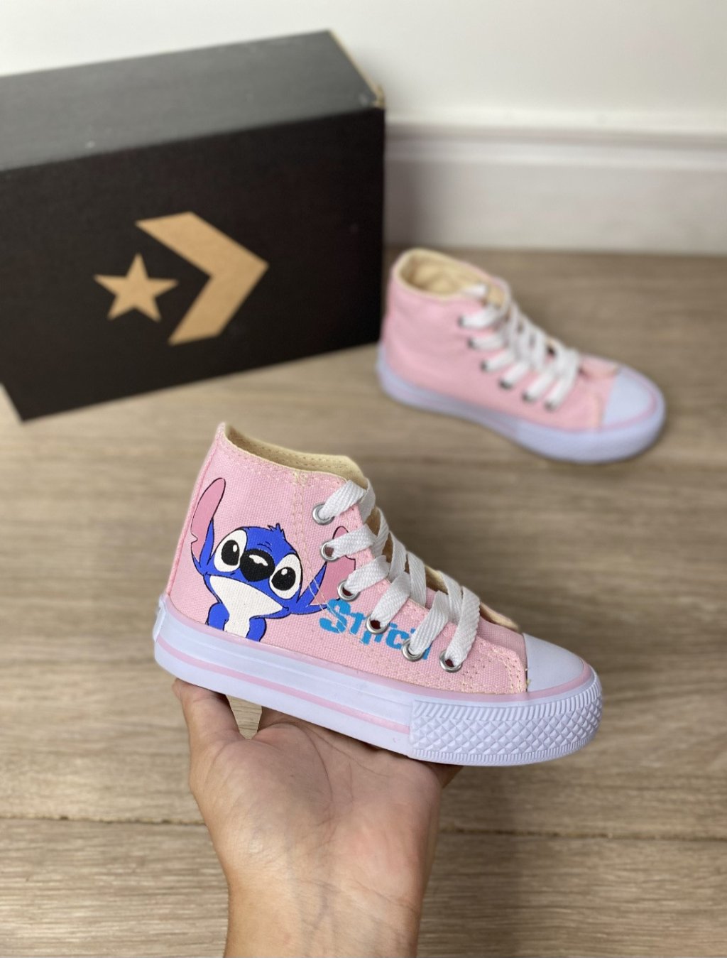 All star cano alto infantil 