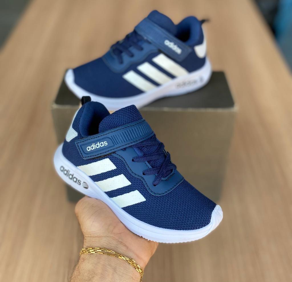 Adidas esportivo velcro infantil 