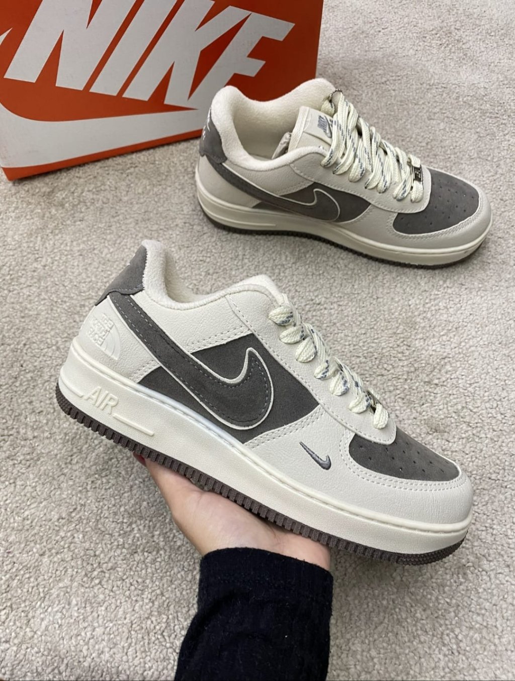 Nike air force meio/camurça 